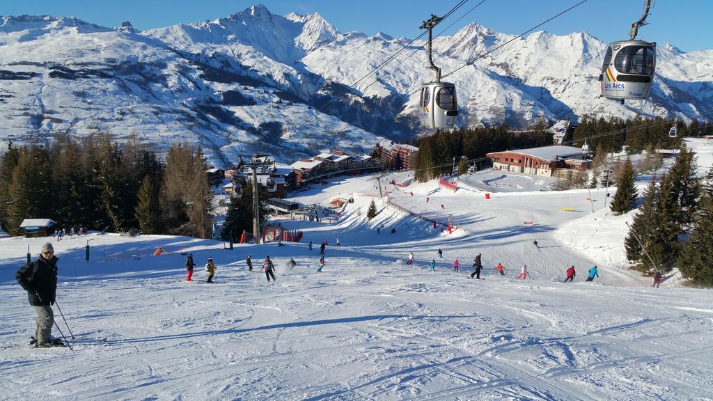 Studio Arc 1800 Skis Aux Pieds Les Arcs  Esterno foto